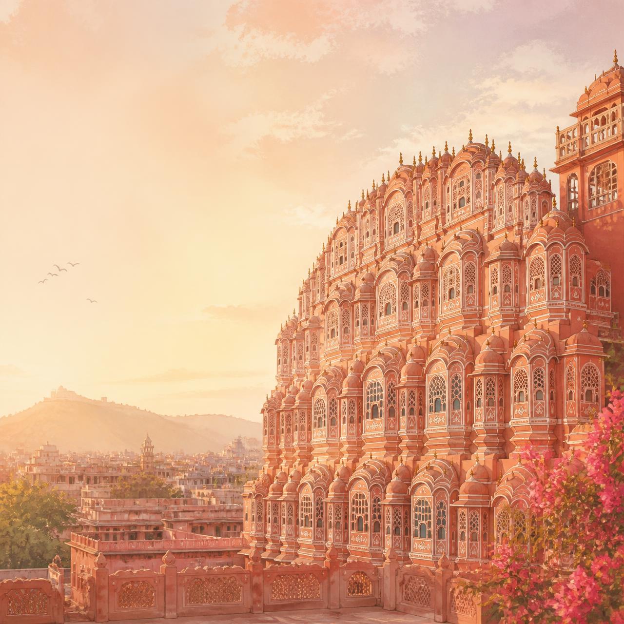 Jaipur heritage architecture — Ghar Shift Karo local office backdrop