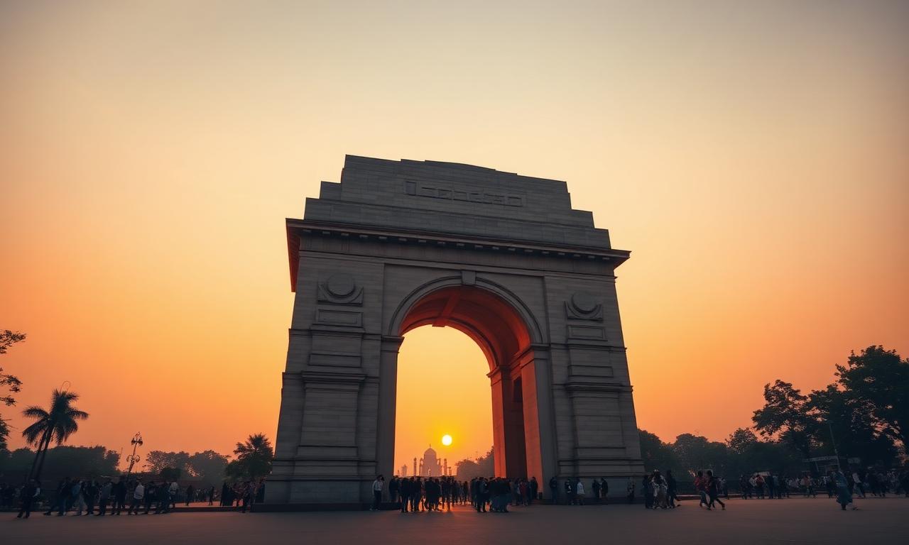 India Gate — famous landmark in Delhi