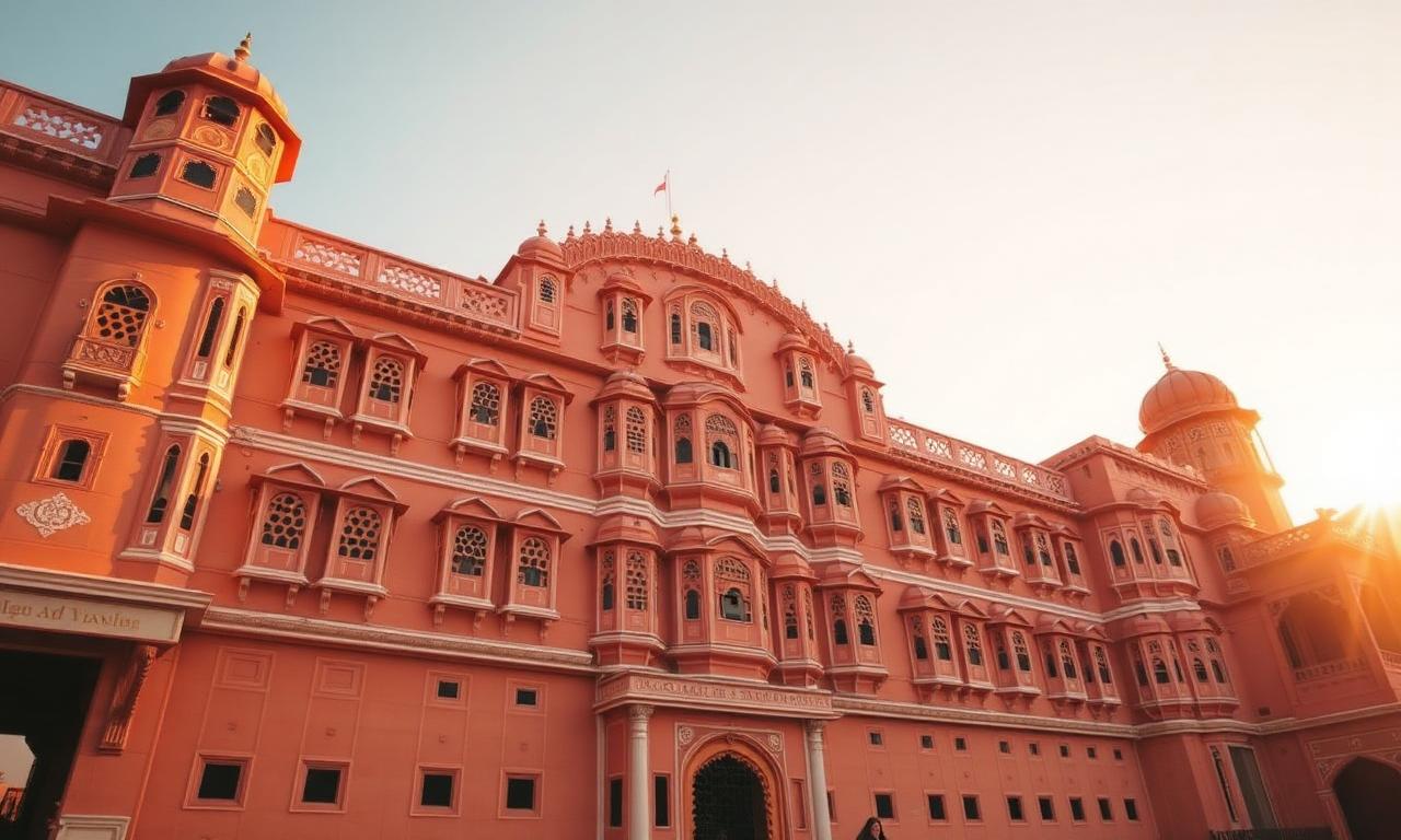 Hawa Mahal — famous landmark in Rajasthan
